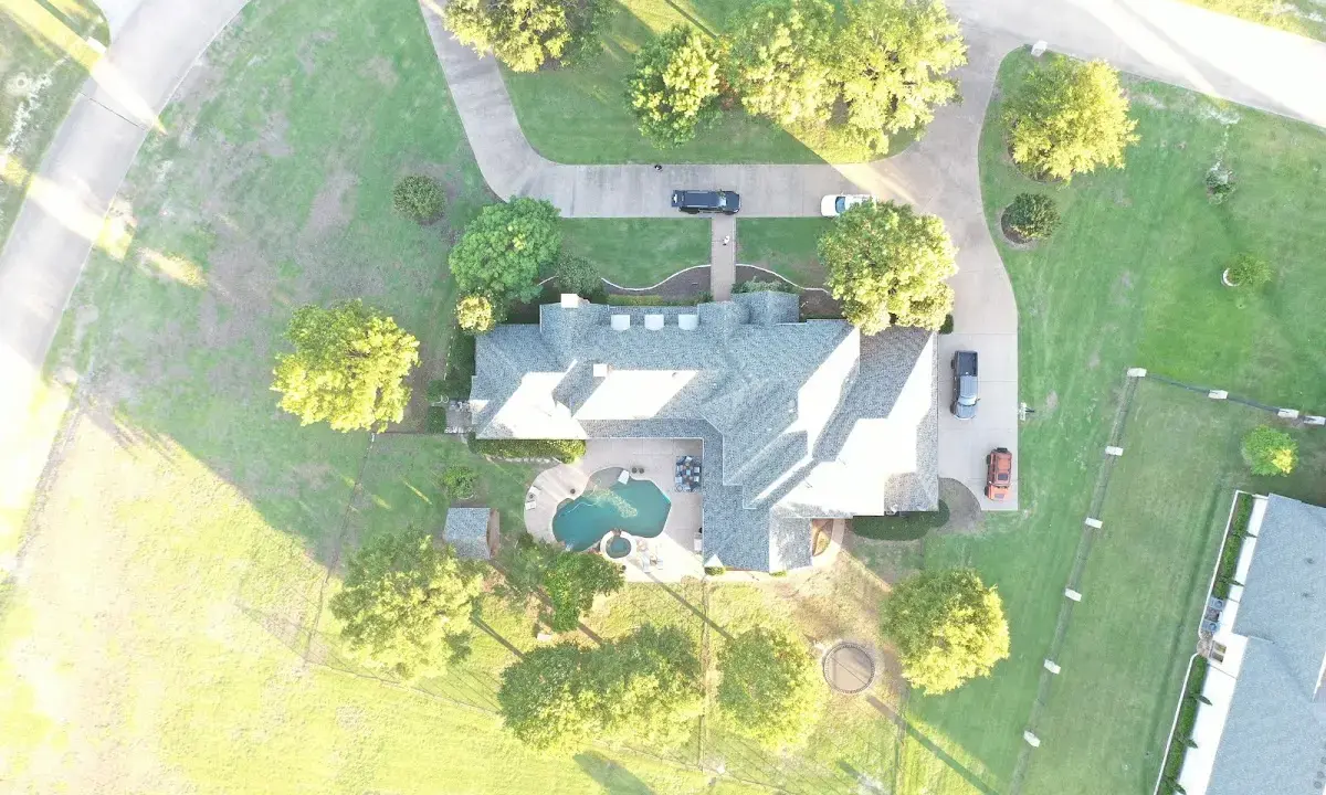 New shingle roof installation on a home in Moraine